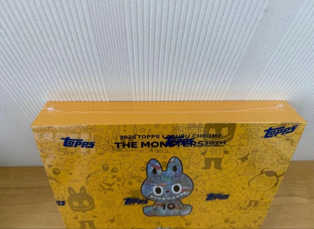 2025 topps chrome labubu 10th 新品未開封