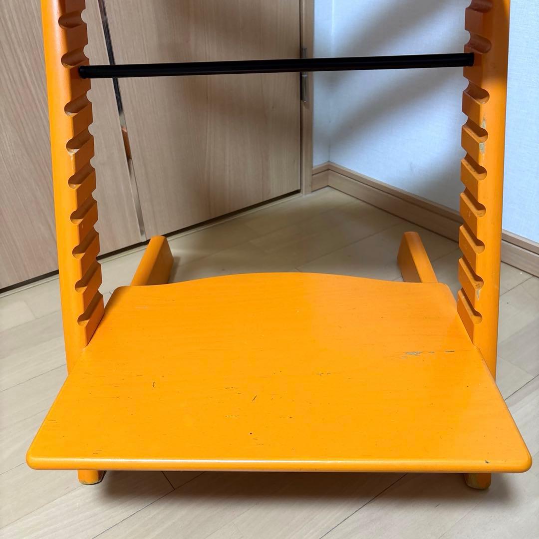 ストッケ　トリップトラップ　オレンジ　STOKKE　 シリアル4