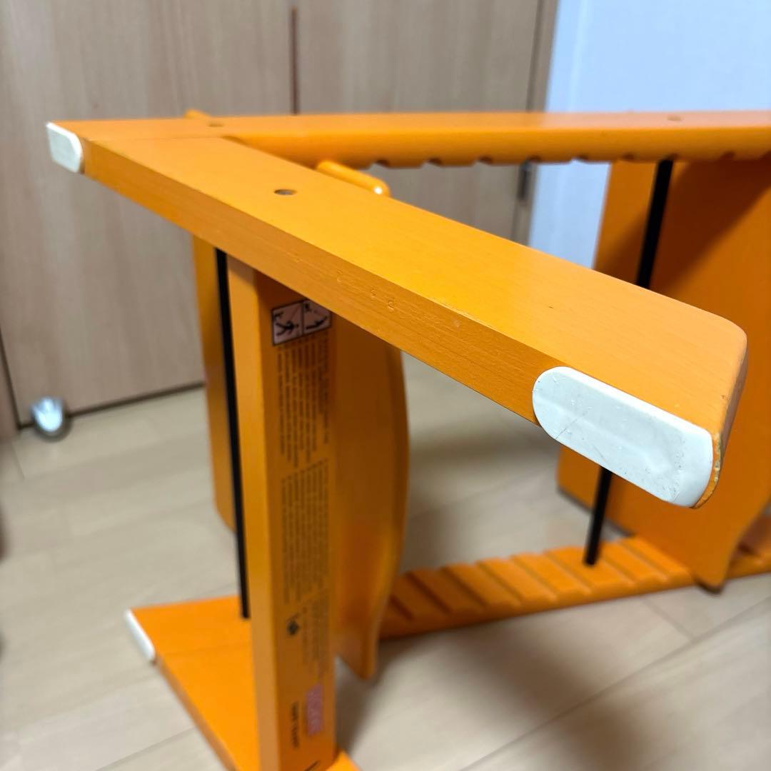 ストッケ　トリップトラップ　オレンジ　STOKKE　 シリアル4