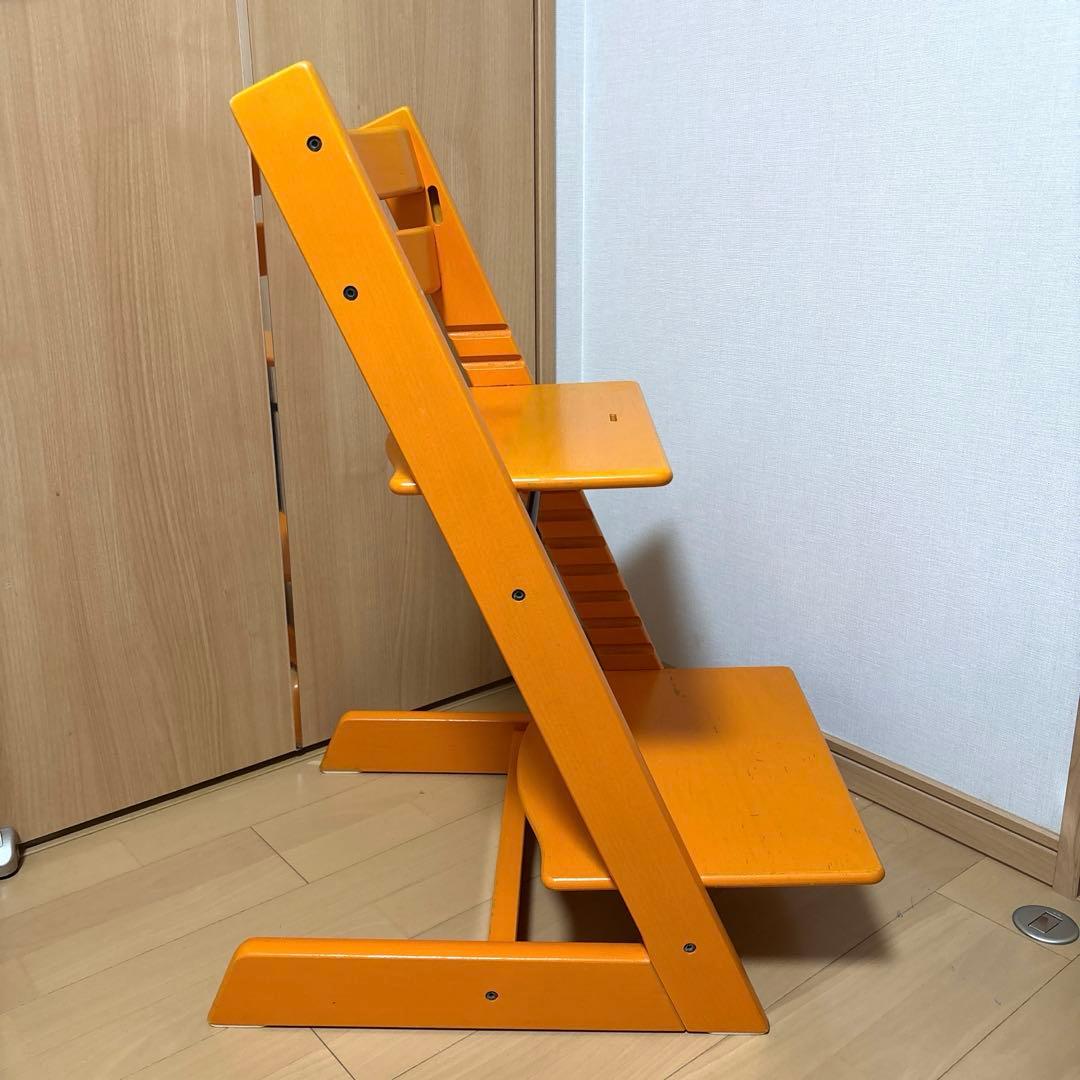 ストッケ　トリップトラップ　オレンジ　STOKKE　 シリアル4