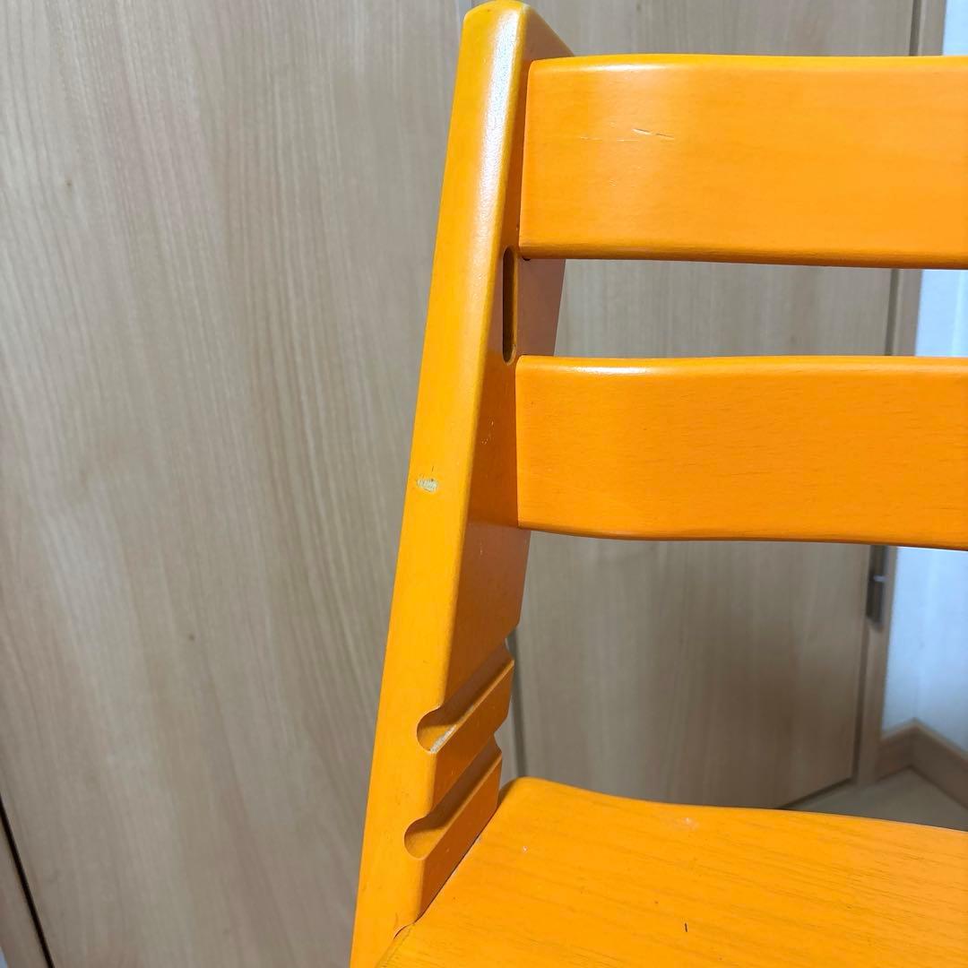 ストッケ　トリップトラップ　オレンジ　STOKKE　 シリアル4