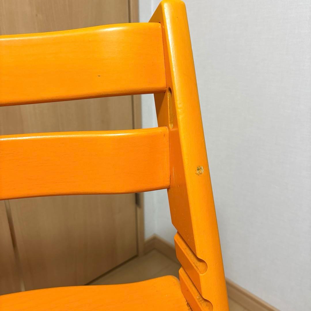 ストッケ　トリップトラップ　オレンジ　STOKKE　 シリアル4