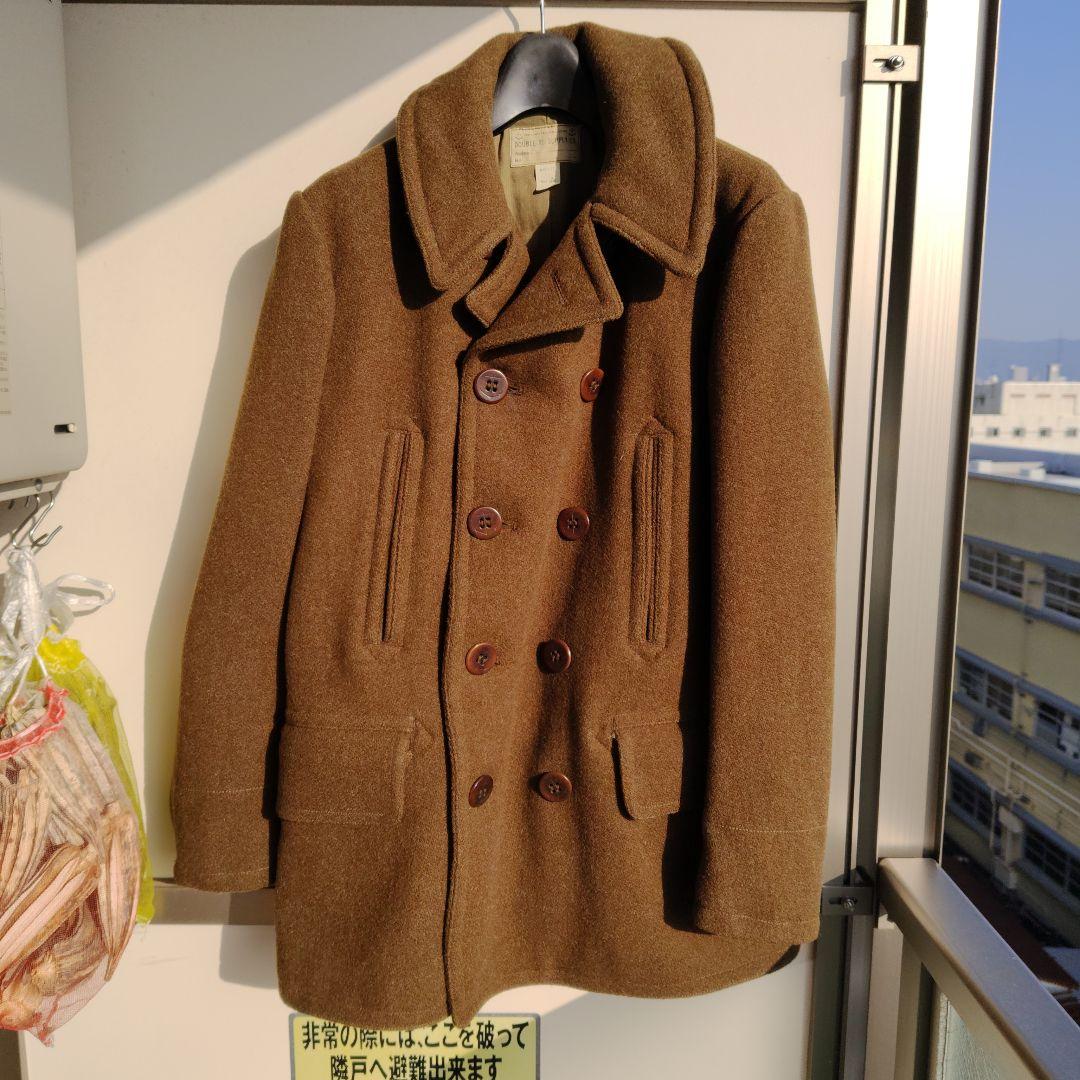 DOUBLE RL SUPPLY CO. ウールピーコート 175/84A