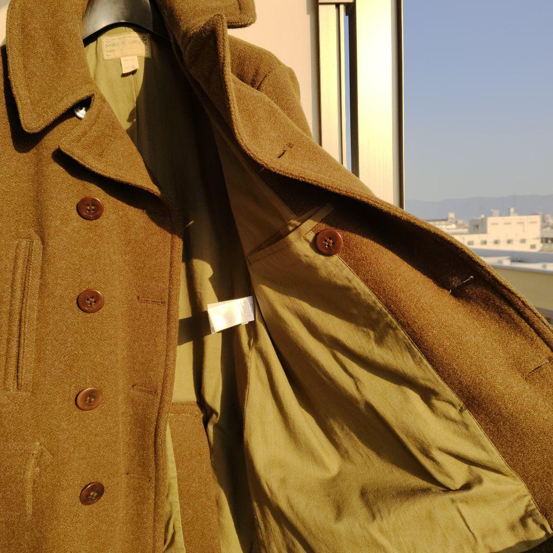 DOUBLE RL SUPPLY CO. ウールピーコート 175/84A