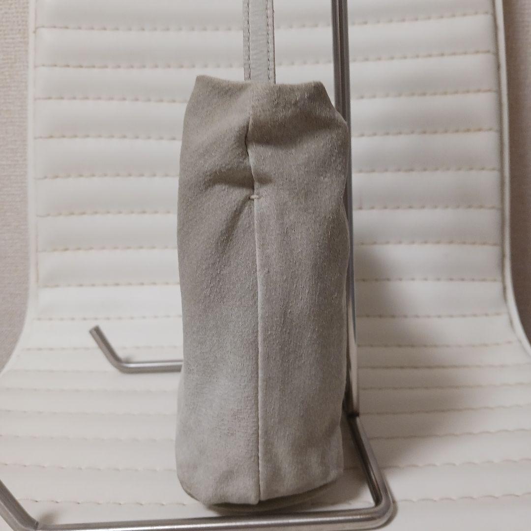 3006【希少】テッセンクリエーション　スエードバッグ　ナチュラル