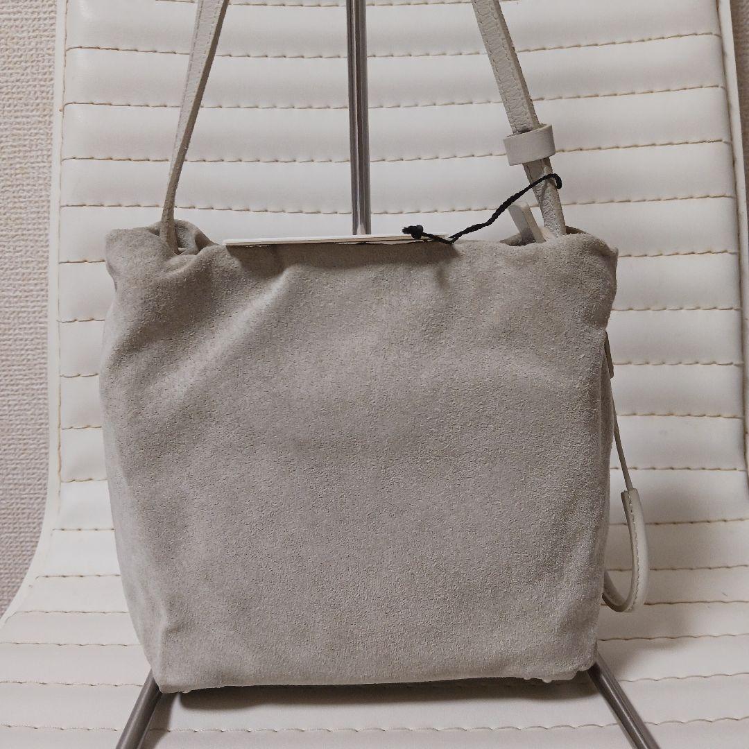 3006【希少】テッセンクリエーション　スエードバッグ　ナチュラル