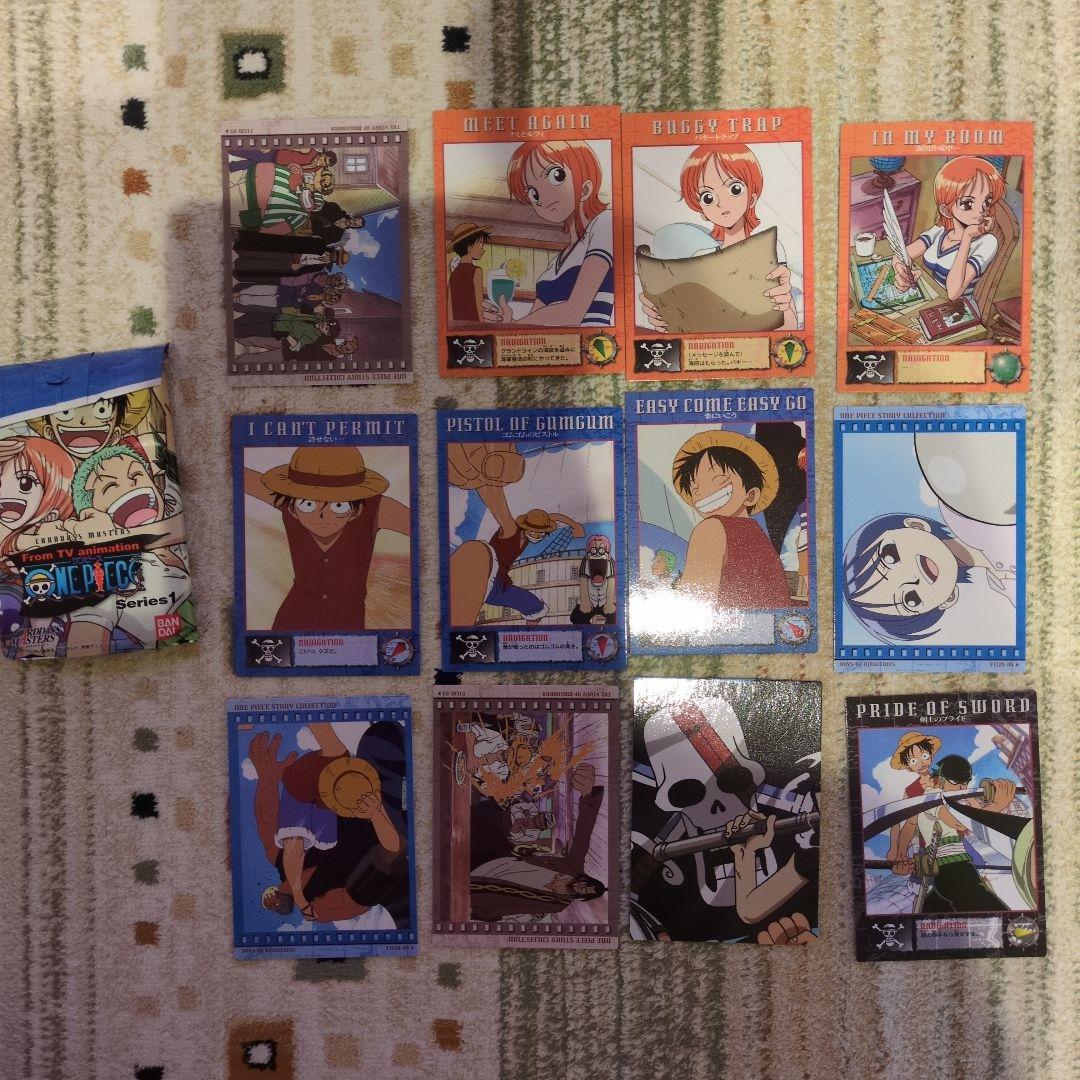 ワンピース トレーディングカード 初版　12枚　希少