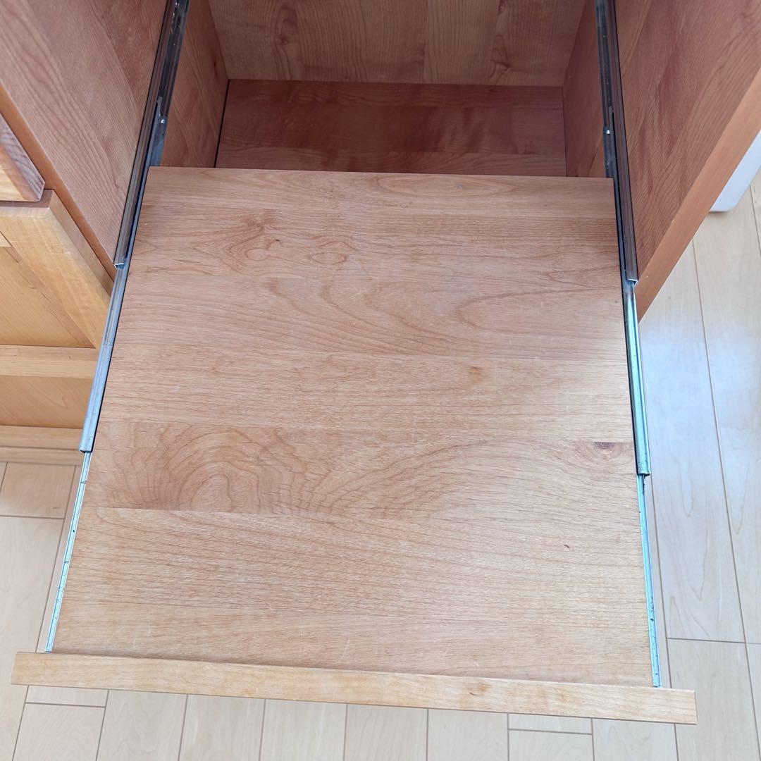 モモナチュラル　VIBO ヴィボ カップボード　キッチンカウンター　レンジ台