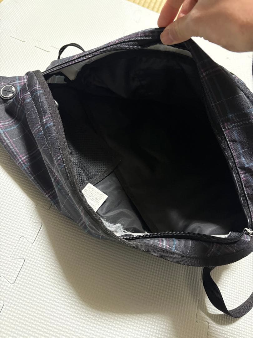 00s Coleman ワンショルダーバッグ ギミック スリングバッグ チェック