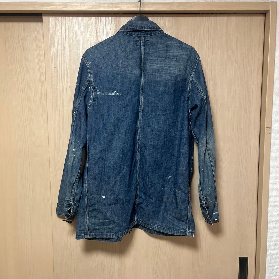 カーハート デニム カバーオール