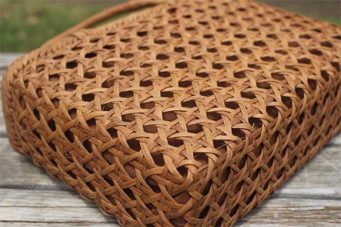 山葡萄 かごバッグ 八ッ目編み やまぶどう 山ぶどう カゴバッグ 着物 籠