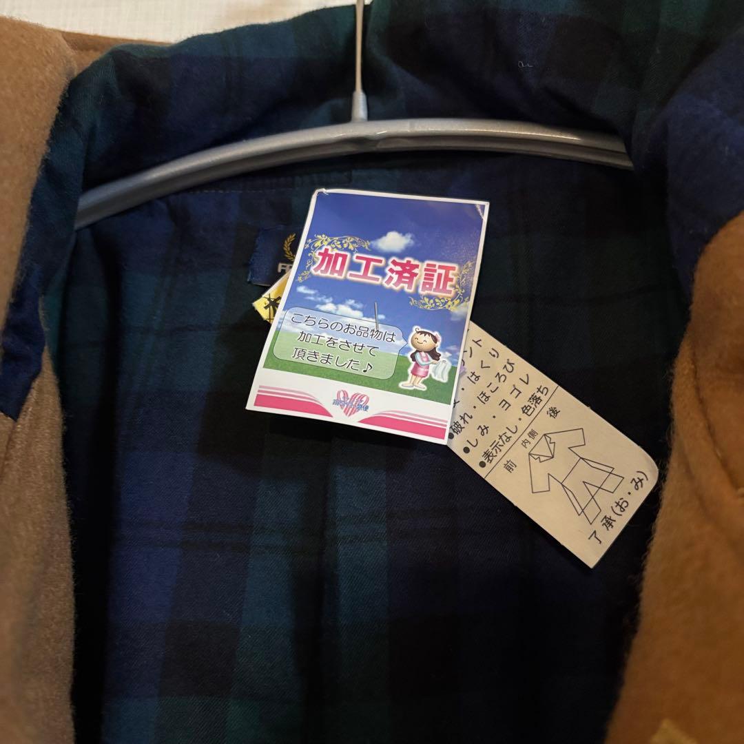 【美品】FRED PERRY フレッドペリー ダッフルコート Mサイズ キャメル