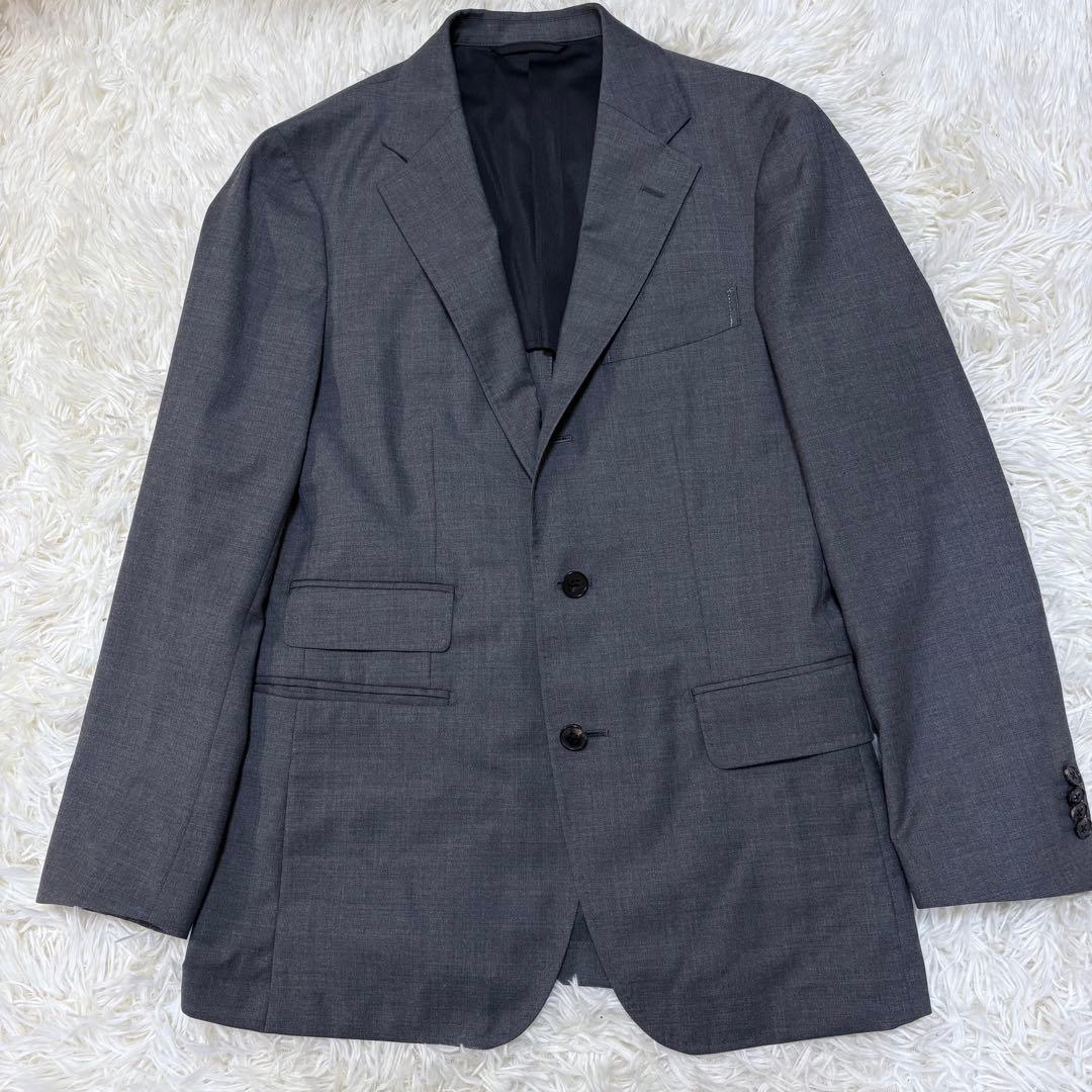 極美品 UNIVERSAL LANGUAGE スーツセットアップ　生地REDA