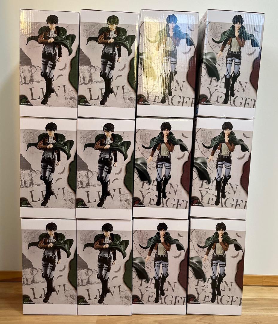 進撃の巨人Grandistaリヴァイ エレン・イェーガー　フィギュア