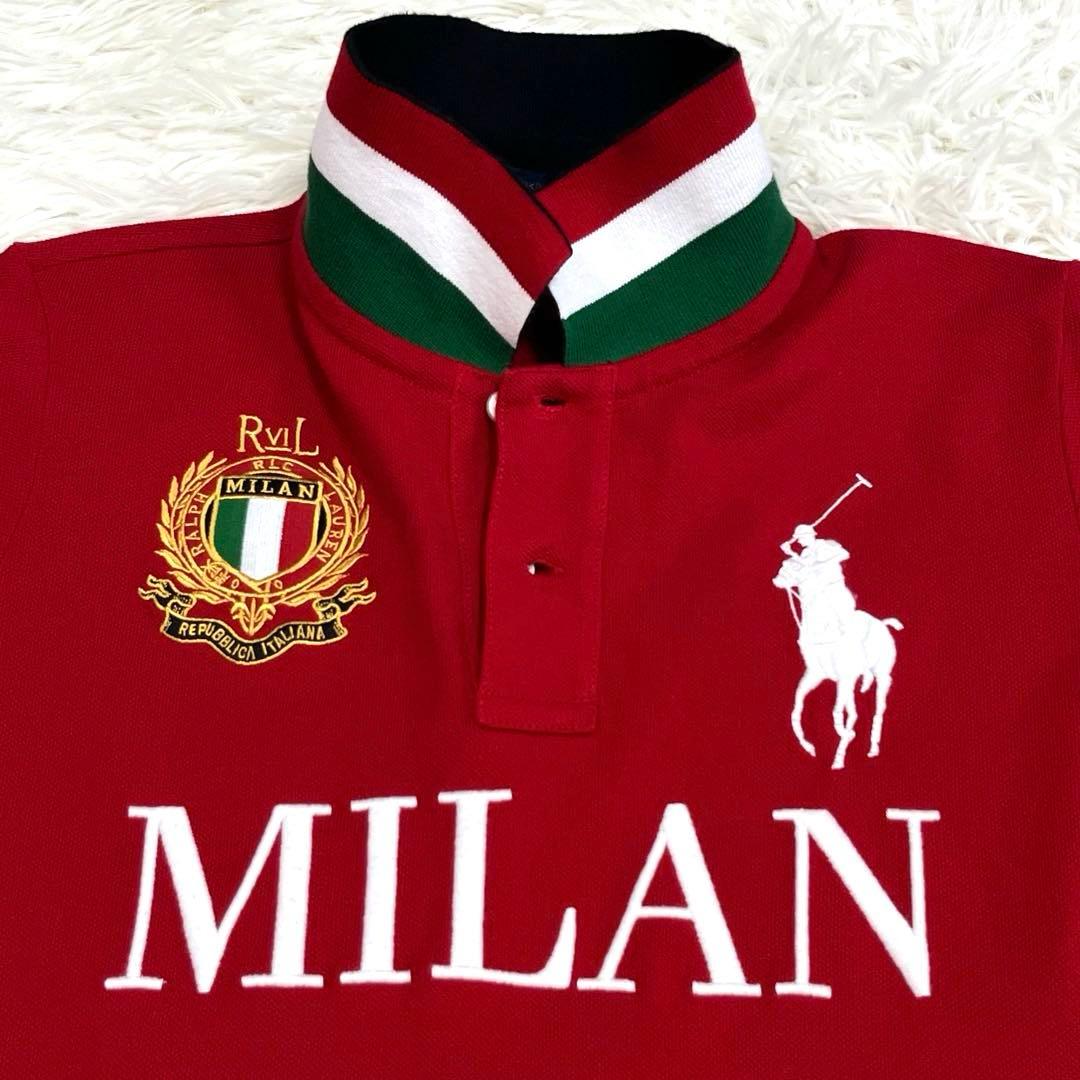 『美品』ラルフローレン ポロシャツ ミラン ビックポニー レディースL スキニー