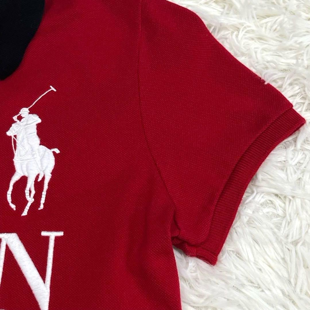 『美品』ラルフローレン ポロシャツ ミラン ビックポニー レディースL スキニー
