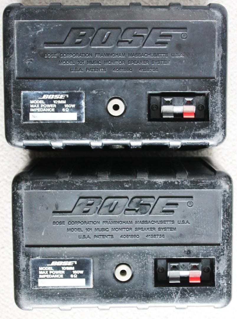 中古☆Bose ボーズ101MM　2本　動作確認済