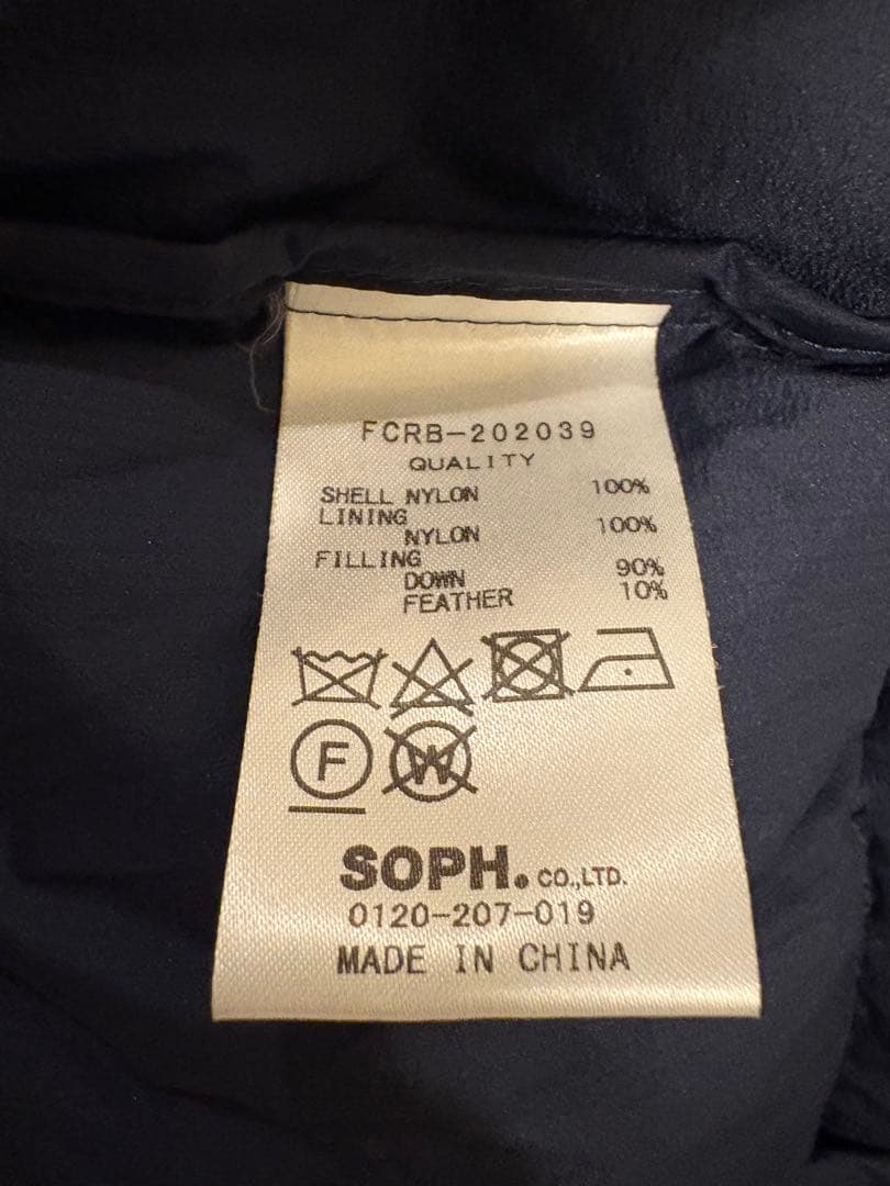 F.C.Real Bristol ダウンベスト ネイビー