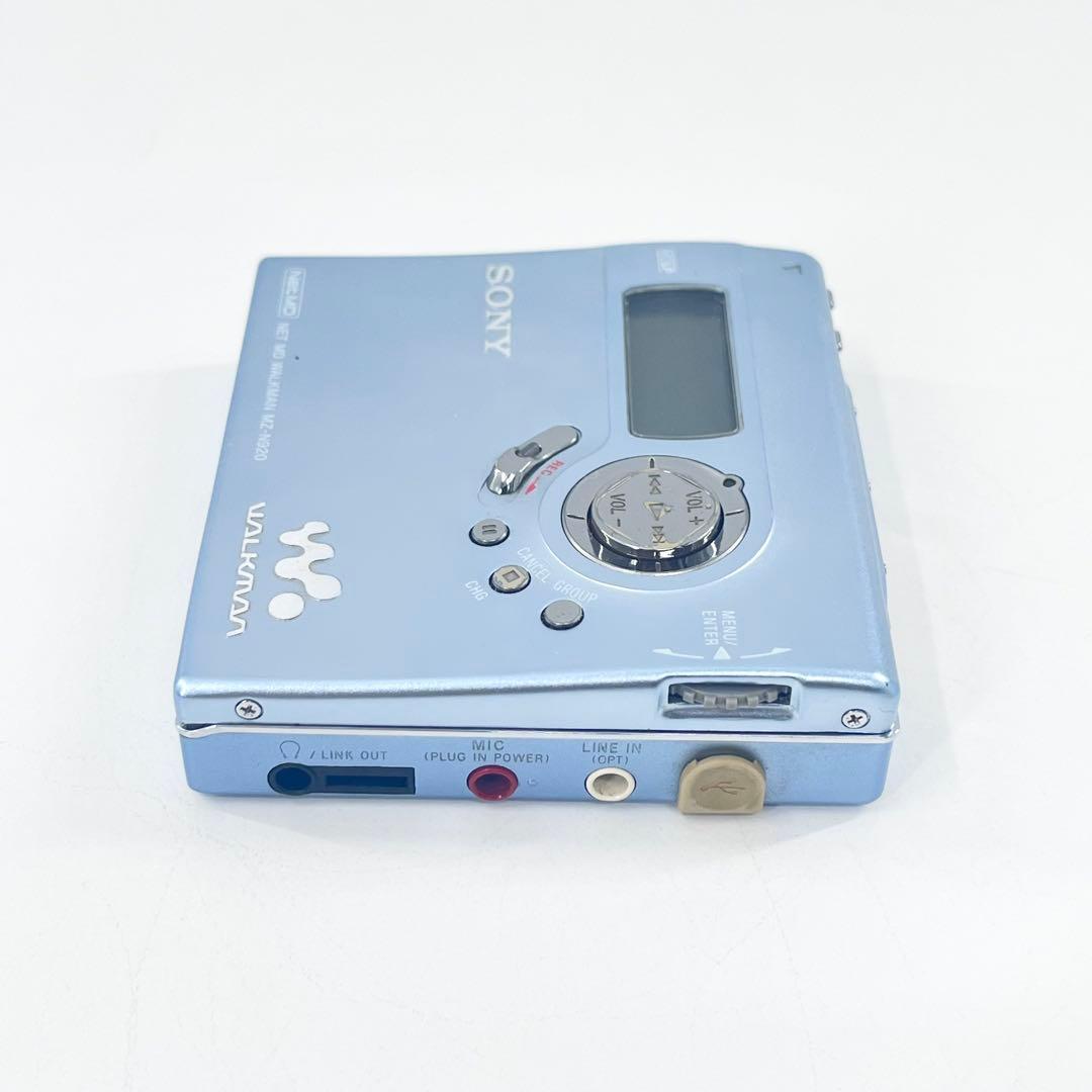 動作品 SONY MDウォークマン MZ-N920 再生OK