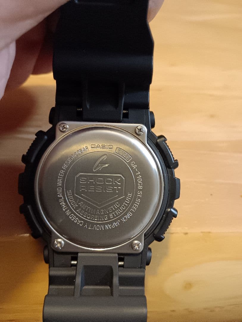 G-SHOCK 電池新品 GA-110GB ゴールドブラック　メタリック 金