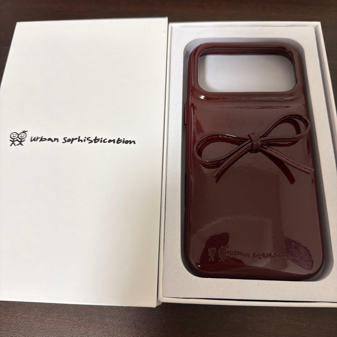 【urban sophistication】iPhone17pro maxケース