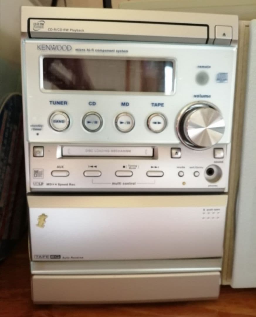 KENWOOD　ステレオコンポ