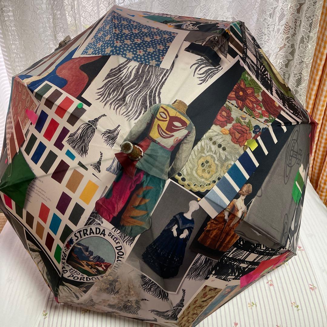 美品❗️Viviennewestwood ヴィヴィアンウエストウッド　軽量　長傘