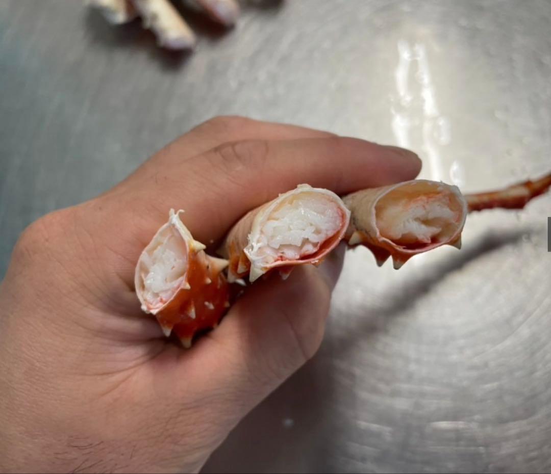 北海道産 タラバ蟹 1.6kg 折れあり(800g×2p)