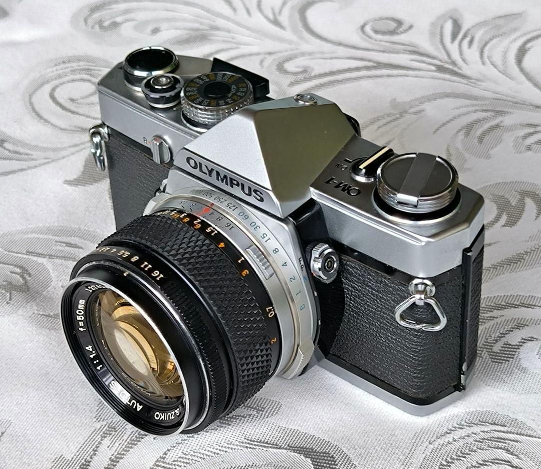 オリンパス OM -1　一眼レフフィルムカメラ レンズ標準50mm広角28 mm