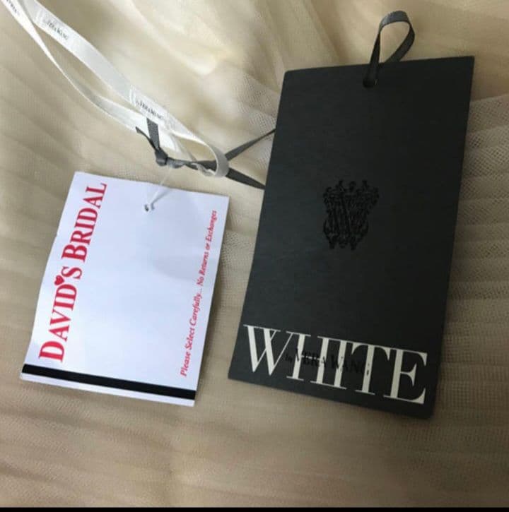 white by verawang グラデーションドレス VW3511