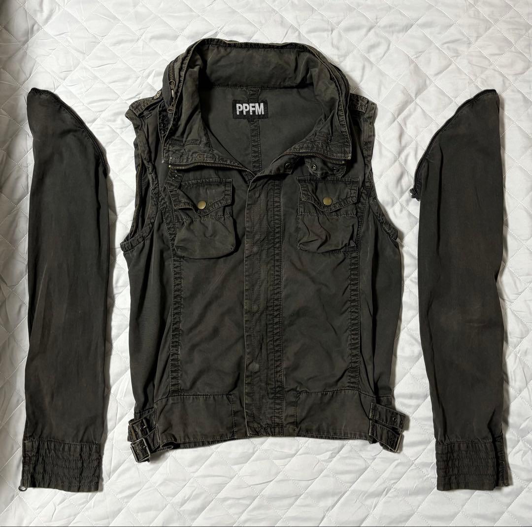 00s PPFM gimmick jacket Y2K ギミック ジャケット