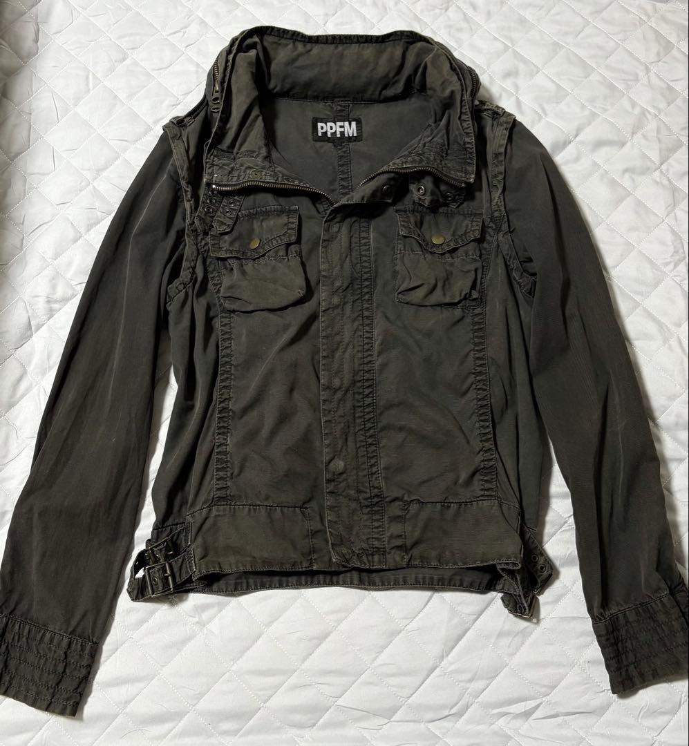 00s PPFM gimmick jacket Y2K ギミック ジャケット