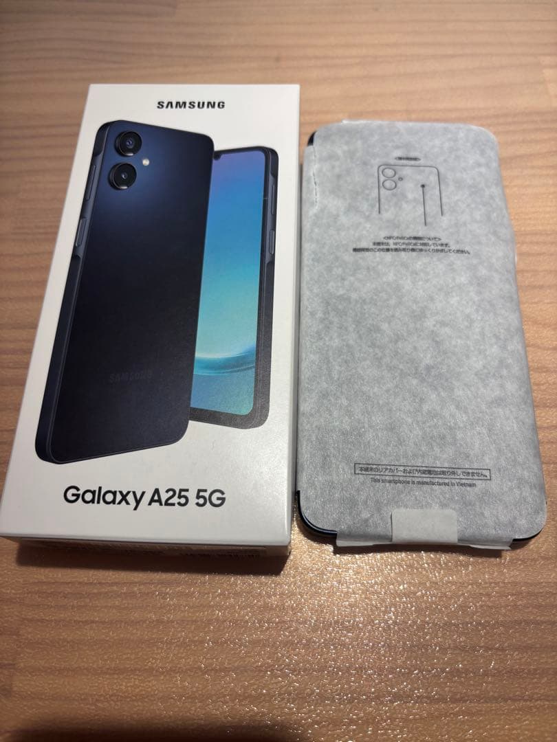 Samsung Galaxy A25 5G ブラック　本体