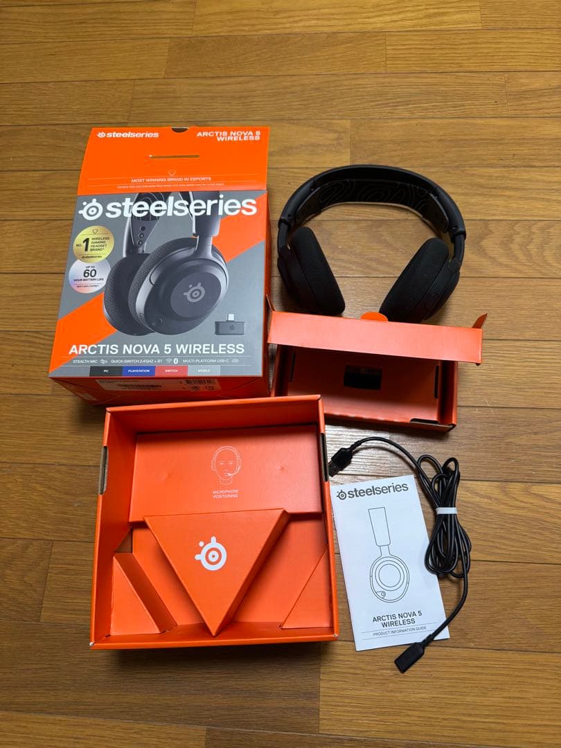 SteelSeries Arctis Nova5 Wireless ヘッドセット