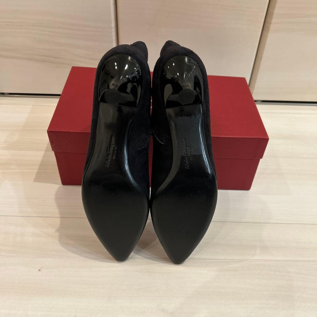 お値下げ　フェラガモ ショートブーツ24.5㎝