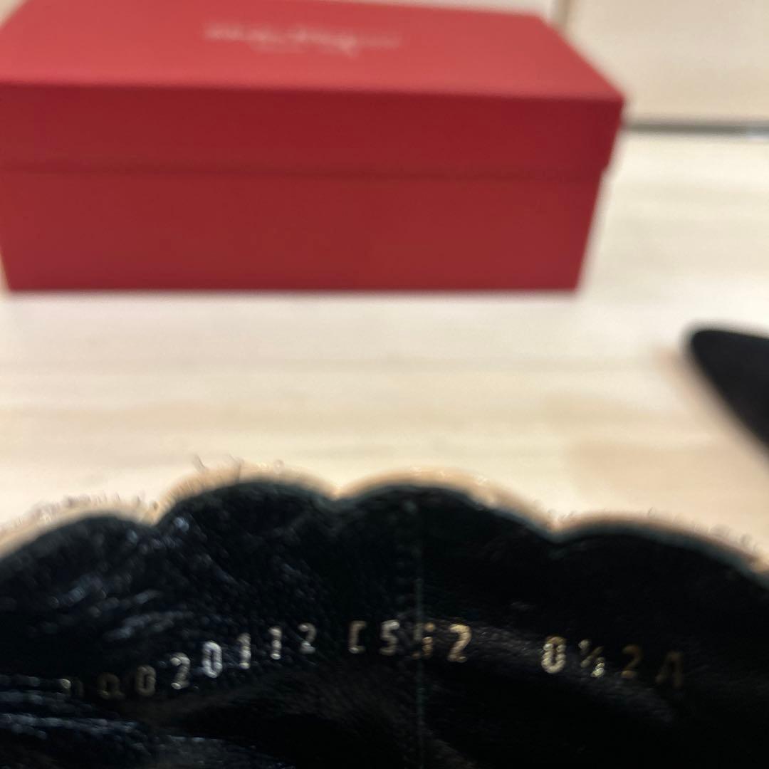 お値下げ　フェラガモ ショートブーツ24.5㎝