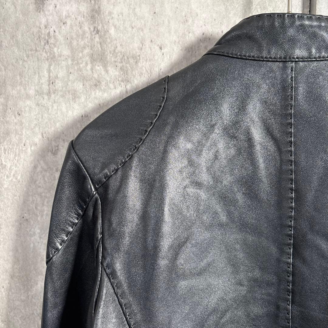 【00s】Archiveイタリア製LeatherJacket\"平成グランジY2K