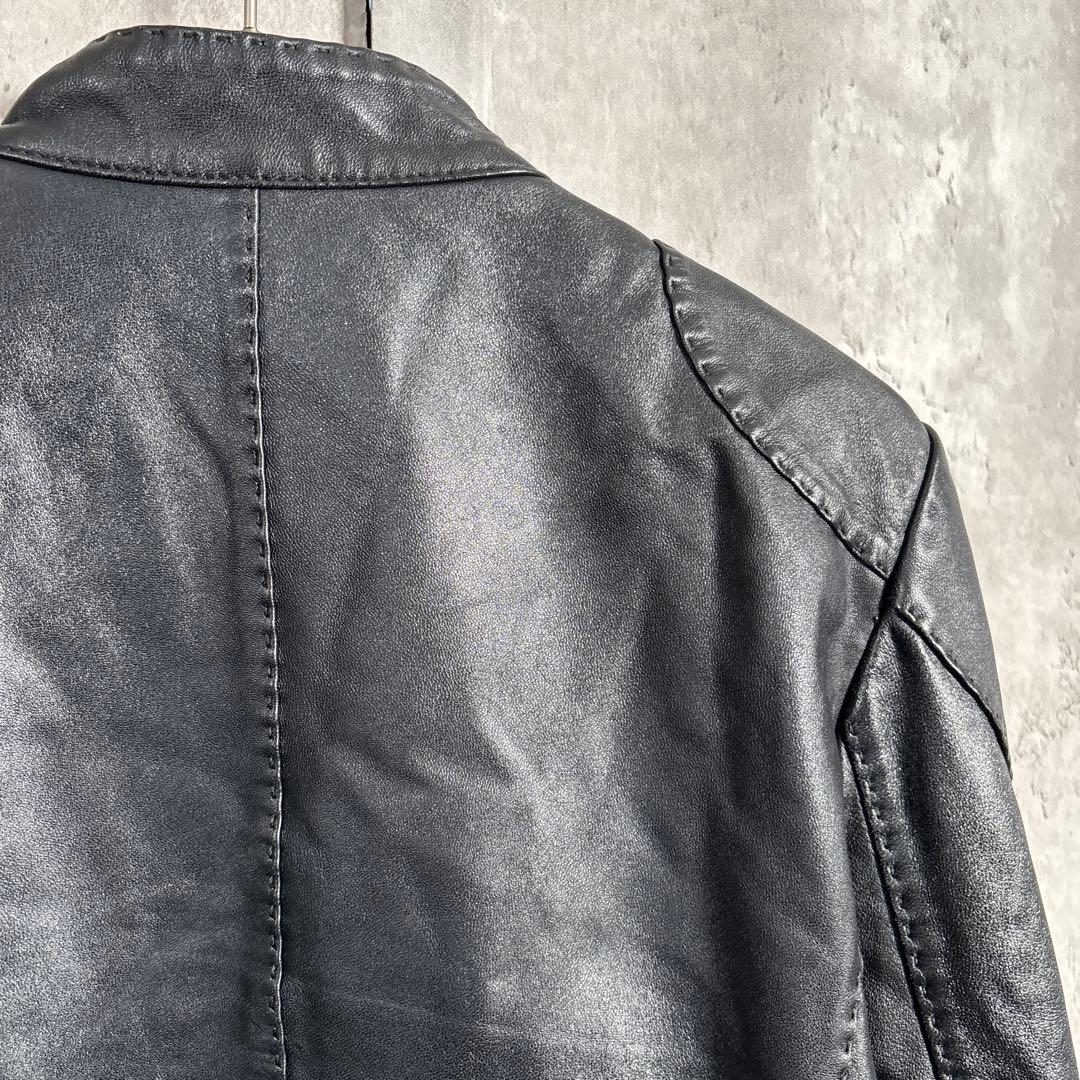 【00s】Archiveイタリア製LeatherJacket\"平成グランジY2K