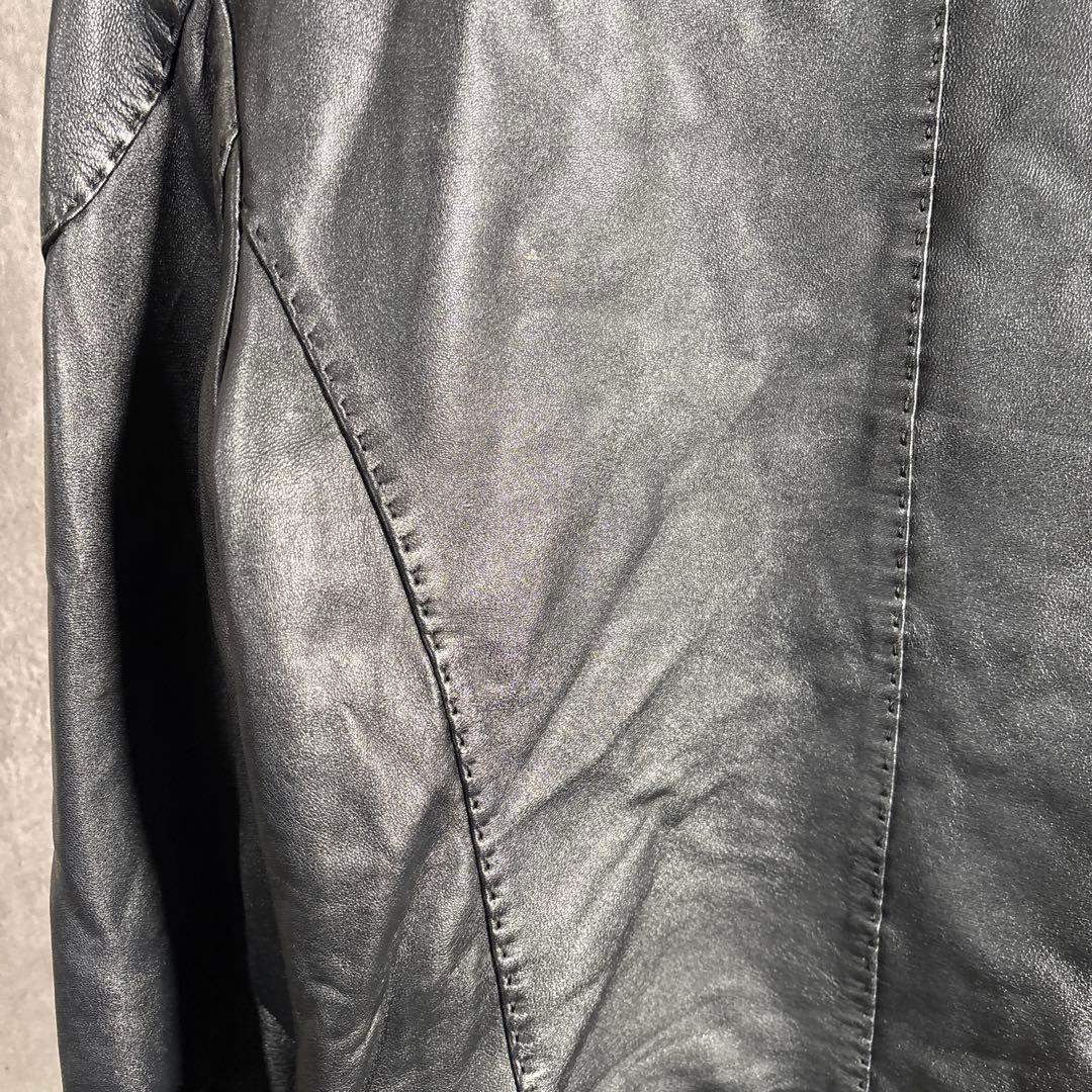 【00s】Archiveイタリア製LeatherJacket\"平成グランジY2K