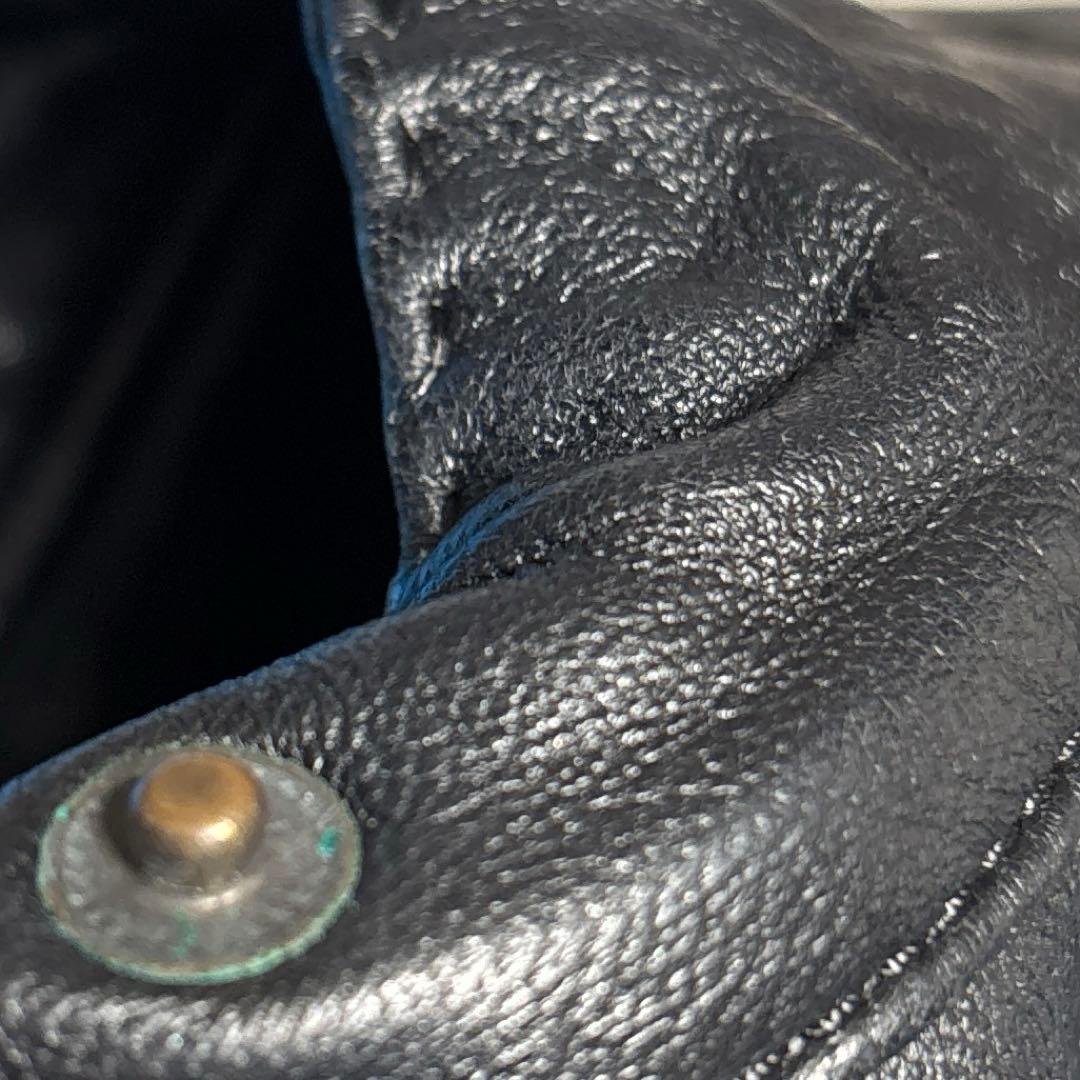 【00s】Archiveイタリア製LeatherJacket\"平成グランジY2K