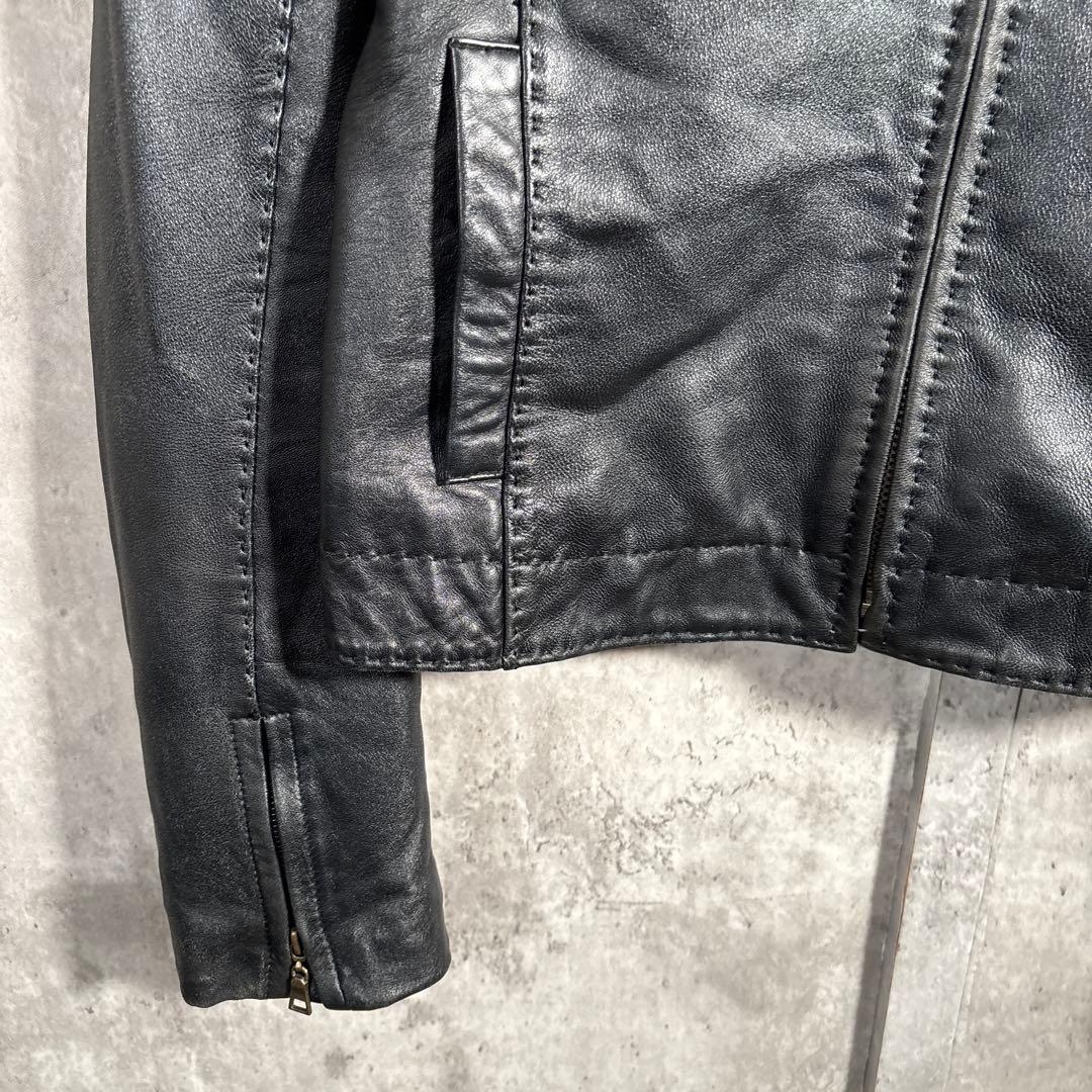 【00s】Archiveイタリア製LeatherJacket\"平成グランジY2K