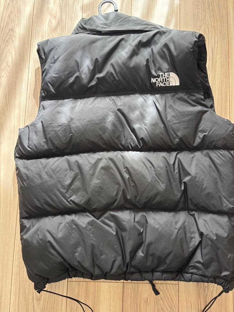 THE NORTH FACE ブラック ダウンベスト Asia XL