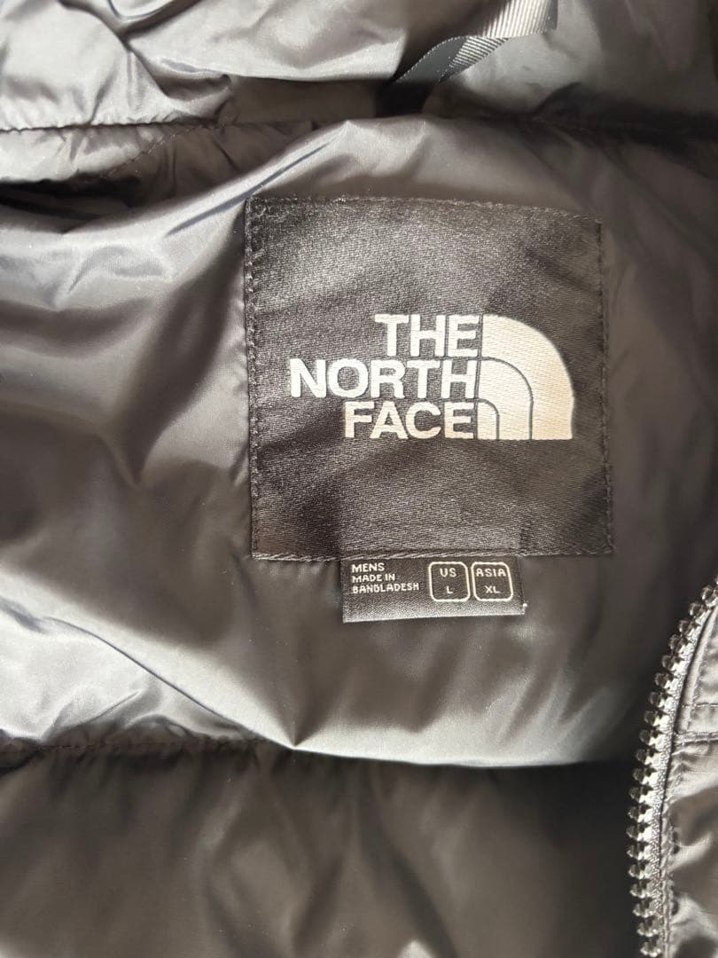 THE NORTH FACE ブラック ダウンベスト Asia XL
