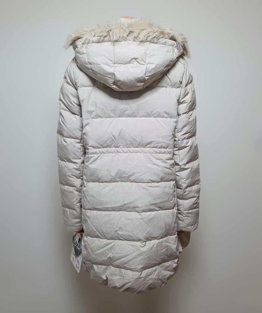 【新品】軽量ダウンワンタッチケープ付き マタニティコート サイズ M おまけ付き