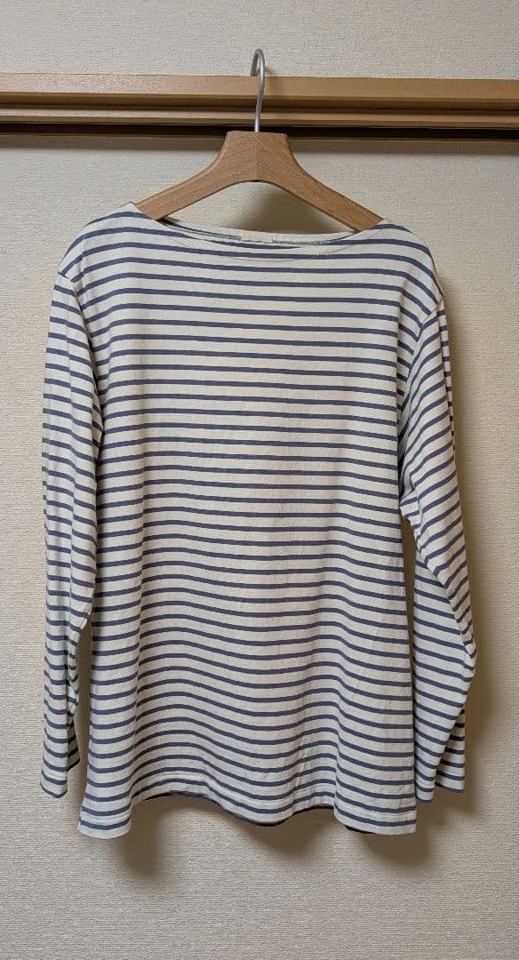 【廃盤/タグあり】COMOLI (コモリ) ボーダーボートネック　バスクシャツ