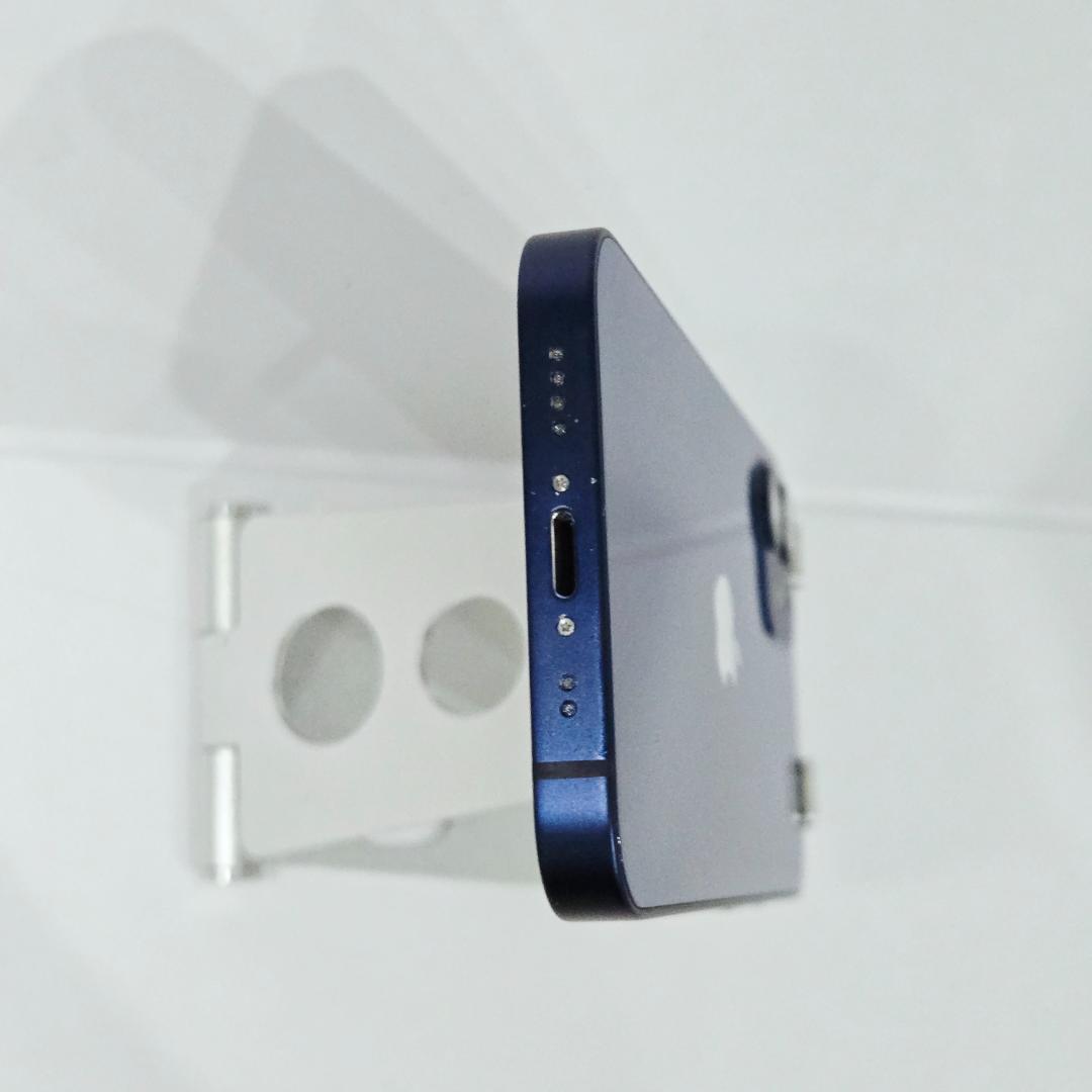 06 iPhone12mini ブルー SIMフリー 美品