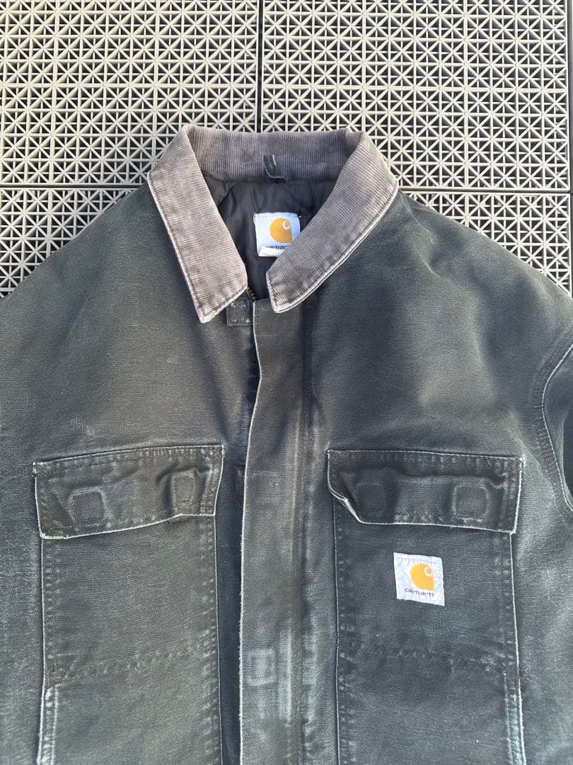 Carhartt トラディショナルジャケット ブラックフェード 90s