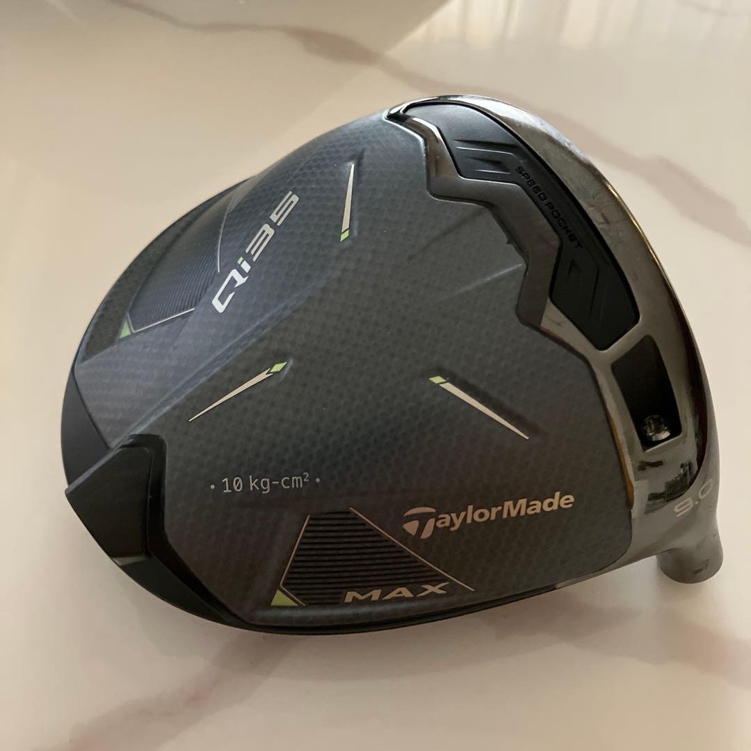 美品TaylorMade qi35Max 9° ドライバー ヘッドのみ