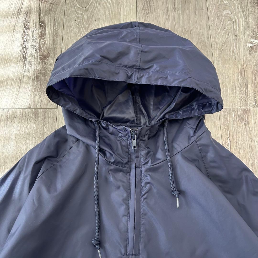 【美品】APPLEBUM アノラック パーカー ナイロンジャケット 紺 L