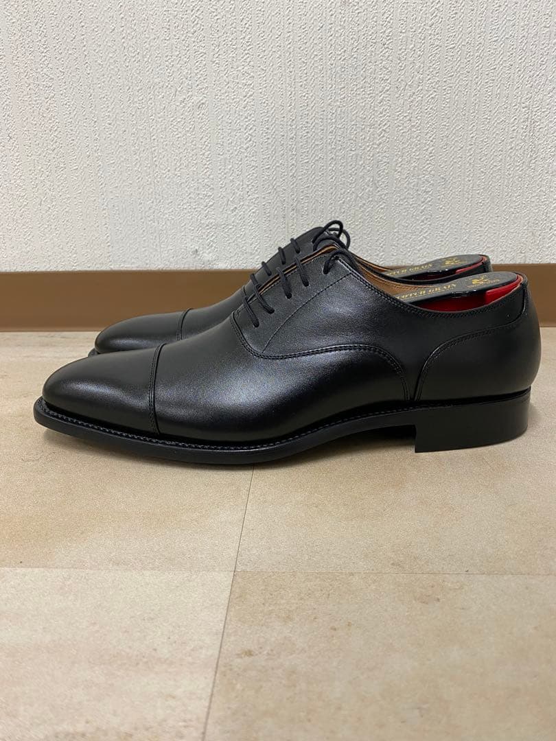 ★新品未使用☆ スコッチグレイン ブラック ドレスシューズ 25cm